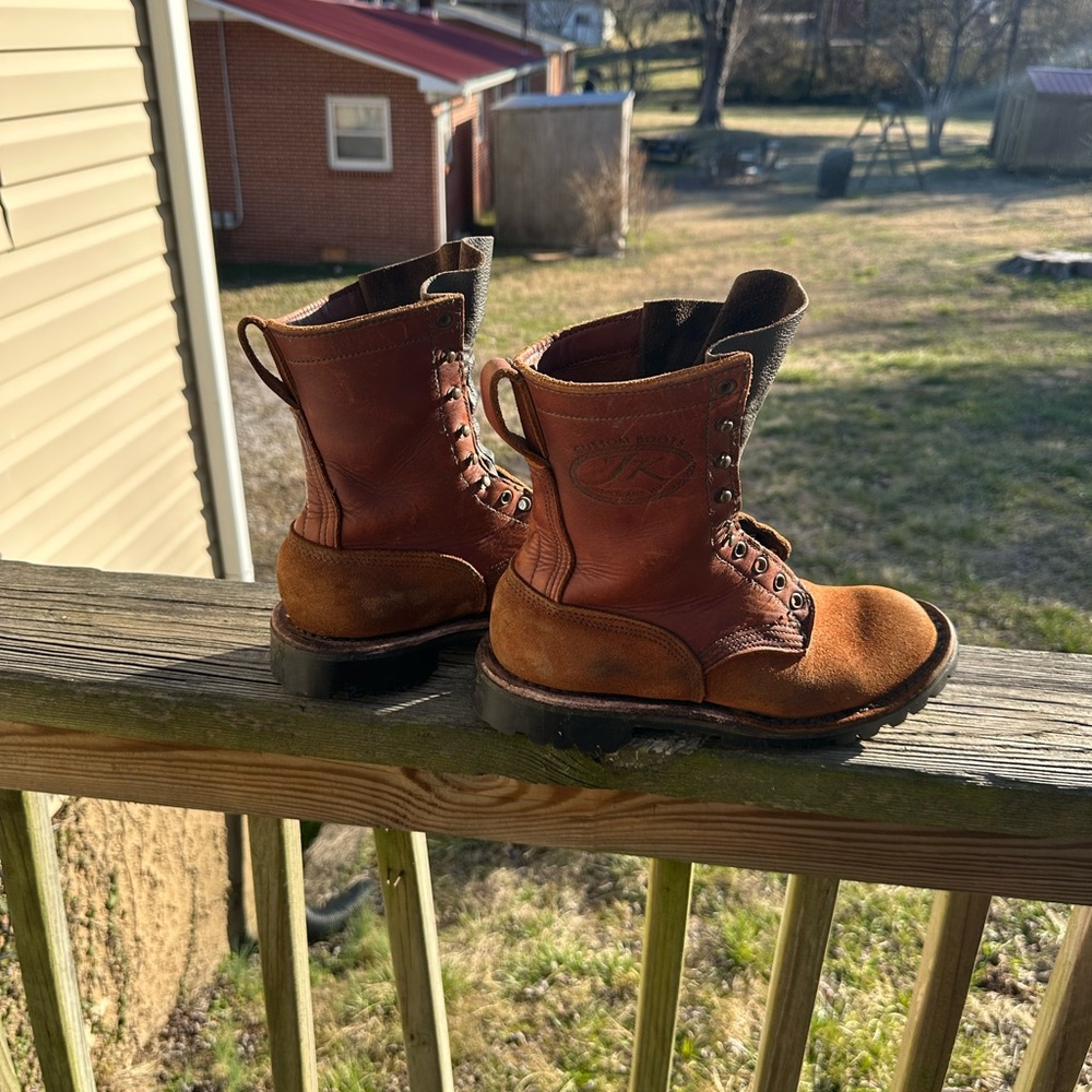 Men's Brown Leather Boots
